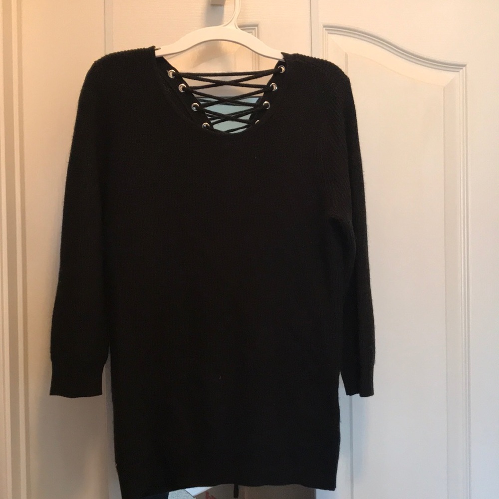 Black sweater